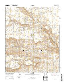 West Camp New Mexico Historical topographic map, 1:24000 scale, 7.5 X 7.5 Minute, Year 2013