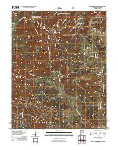 West Fork Rio Brazos New Mexico Historical topographic map, 1:24000 scale, 7.5 X 7.5 Minute, Year 2011