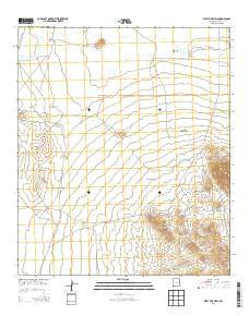 West Lime Hills New Mexico Historical topographic map, 1:24000 scale, 7.5 X 7.5 Minute, Year 2013