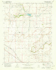 Wetherly Lake New Mexico Historical topographic map, 1:24000 scale, 7.5 X 7.5 Minute, Year 1973