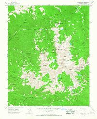 Wheeler Peak New Mexico Historical topographic map, 1:24000 scale, 7.5 X 7.5 Minute, Year 1963