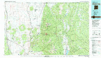 Wheeler Peak New Mexico Historical topographic map, 1:100000 scale, 30 X 60 Minute, Year 1982