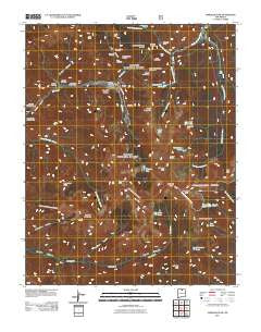Wheeler Peak New Mexico Historical topographic map, 1:24000 scale, 7.5 X 7.5 Minute, Year 2011