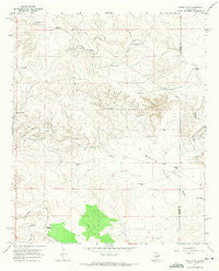 White Flat New Mexico Historical topographic map, 1:24000 scale, 7.5 X 7.5 Minute, Year 1967