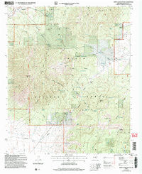 White Oaks South New Mexico Historical topographic map, 1:24000 scale, 7.5 X 7.5 Minute, Year 2004