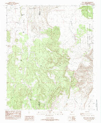 White Ridge New Mexico Historical topographic map, 1:24000 scale, 7.5 X 7.5 Minute, Year 1985