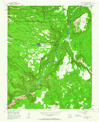 White Rock New Mexico Historical topographic map, 1:24000 scale, 7.5 X 7.5 Minute, Year 1952