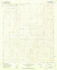 White Sands SE New Mexico Historical topographic map, 1:24000 scale, 7.5 X 7.5 Minute, Year 1955