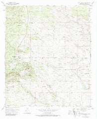 White Signal New Mexico Historical topographic map, 1:24000 scale, 7.5 X 7.5 Minute, Year 1950