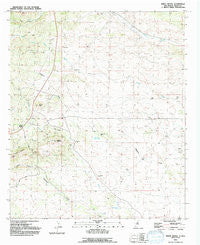 White Signal New Mexico Historical topographic map, 1:24000 scale, 7.5 X 7.5 Minute, Year 1992