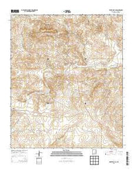 White Flat SE New Mexico Historical topographic map, 1:24000 scale, 7.5 X 7.5 Minute, Year 2013