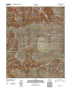 White Lakes New Mexico Historical topographic map, 1:24000 scale, 7.5 X 7.5 Minute, Year 2010