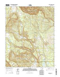 White Peak New Mexico Historical topographic map, 1:24000 scale, 7.5 X 7.5 Minute, Year 2013