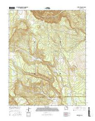 White Peak New Mexico Current topographic map, 1:24000 scale, 7.5 X 7.5 Minute, Year 2017