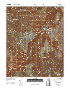White Rock New Mexico Historical topographic map, 1:24000 scale, 7.5 X 7.5 Minute, Year 2011