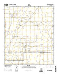 White Sands NE New Mexico Historical topographic map, 1:24000 scale, 7.5 X 7.5 Minute, Year 2013