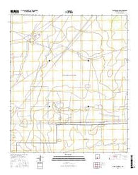 White Sands NE New Mexico Current topographic map, 1:24000 scale, 7.5 X 7.5 Minute, Year 2017