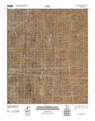 White Sands SE New Mexico Historical topographic map, 1:24000 scale, 7.5 X 7.5 Minute, Year 2010
