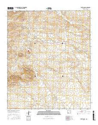 White Signal New Mexico Current topographic map, 1:24000 scale, 7.5 X 7.5 Minute, Year 2017
