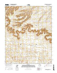 Whitehorse Rincon New Mexico Current topographic map, 1:24000 scale, 7.5 X 7.5 Minute, Year 2017