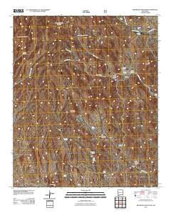 Whiterock Mountain New Mexico Historical topographic map, 1:24000 scale, 7.5 X 7.5 Minute, Year 2011
