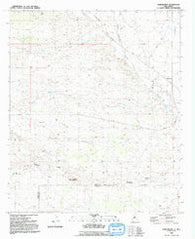 Whitewater New Mexico Historical topographic map, 1:24000 scale, 7.5 X 7.5 Minute, Year 1992