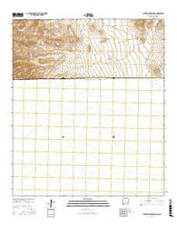 Whitewater Creek New Mexico Current topographic map, 1:24000 scale, 7.5 X 7.5 Minute, Year 2017