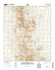 Whitmire Pass New Mexico Historical topographic map, 1:24000 scale, 7.5 X 7.5 Minute, Year 2013