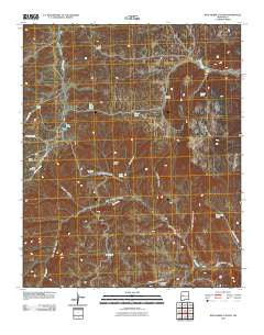 Wild Horse Canyon New Mexico Historical topographic map, 1:24000 scale, 7.5 X 7.5 Minute, Year 2010