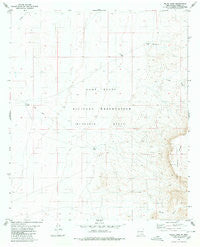Wilde Tank New Mexico Historical topographic map, 1:24000 scale, 7.5 X 7.5 Minute, Year 1980