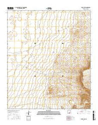 Wilde Tank New Mexico Current topographic map, 1:24000 scale, 7.5 X 7.5 Minute, Year 2017