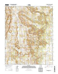 Wildhorse Mesa New Mexico Historical topographic map, 1:24000 scale, 7.5 X 7.5 Minute, Year 2013