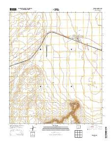 Willard New Mexico Historical topographic map, 1:24000 scale, 7.5 X 7.5 Minute, Year 2013