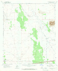 Williams Ranch New Mexico Historical topographic map, 1:24000 scale, 7.5 X 7.5 Minute, Year 1964