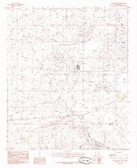 Williams Sink New Mexico Historical topographic map, 1:24000 scale, 7.5 X 7.5 Minute, Year 1985