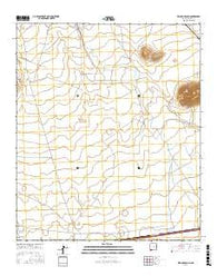Williams Ranch New Mexico Current topographic map, 1:24000 scale, 7.5 X 7.5 Minute, Year 2017