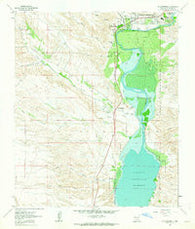 Williamsburg New Mexico Historical topographic map, 1:24000 scale, 7.5 X 7.5 Minute, Year 1961