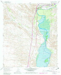 Williamsburg New Mexico Historical topographic map, 1:24000 scale, 7.5 X 7.5 Minute, Year 1961