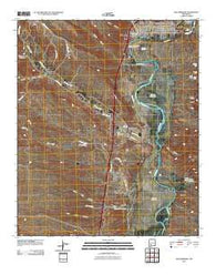 Williamsburg New Mexico Historical topographic map, 1:24000 scale, 7.5 X 7.5 Minute, Year 2010