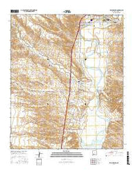 Williamsburg New Mexico Current topographic map, 1:24000 scale, 7.5 X 7.5 Minute, Year 2017