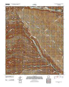 Williamsburg NW New Mexico Historical topographic map, 1:24000 scale, 7.5 X 7.5 Minute, Year 2010