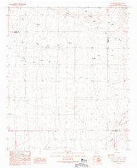 Willow Draw New Mexico Historical topographic map, 1:24000 scale, 7.5 X 7.5 Minute, Year 1990