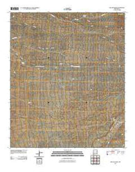 Willow Draw New Mexico Historical topographic map, 1:24000 scale, 7.5 X 7.5 Minute, Year 2010