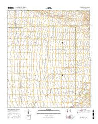 Willow Draw New Mexico Current topographic map, 1:24000 scale, 7.5 X 7.5 Minute, Year 2017