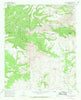 Wilson Mountain New Mexico Historical topographic map, 1:24000 scale, 7.5 X 7.5 Minute, Year 1965