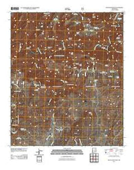 Wilson Mountain New Mexico Historical topographic map, 1:24000 scale, 7.5 X 7.5 Minute, Year 2011