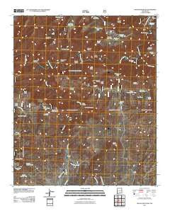 Wilson Mountain New Mexico Historical topographic map, 1:24000 scale, 7.5 X 7.5 Minute, Year 2011
