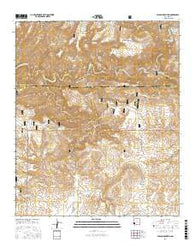 Wilson Mountain New Mexico Current topographic map, 1:24000 scale, 7.5 X 7.5 Minute, Year 2017