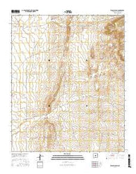 Wilson Ranch New Mexico Current topographic map, 1:24000 scale, 7.5 X 7.5 Minute, Year 2017