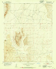Wind Mesa New Mexico Historical topographic map, 1:24000 scale, 7.5 X 7.5 Minute, Year 1952